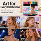 🎨 ACHETEZ 1, OBTENEZ 1 GRATUIT! ✨ Marqueurs pailletés pour le visage – Double pointe, lavable & sans danger – Parfaits pour enfants et adultes 🧒🎉
