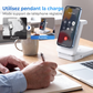 Support de charge sans fil magnétique pliable 3 en 1