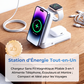 Support de charge sans fil magnétique pliable 3 en 1