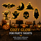Luminaires suspendus « Silhouettes d'Halloween