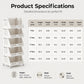 👞 PROMO FLASH : 50% DE RÉDUCTION ! Organisateur de Rangement Pliable à Plusieurs Niveaux – Roulettes 360° & Gain de Place for Un Intérieur Organisé et Mobile ✨📦