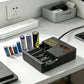 Chargeur intelligent rechargeable à plusieurs emplacements pour batterie