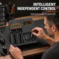 Chargeur intelligent rechargeable à plusieurs emplacements pour batterie