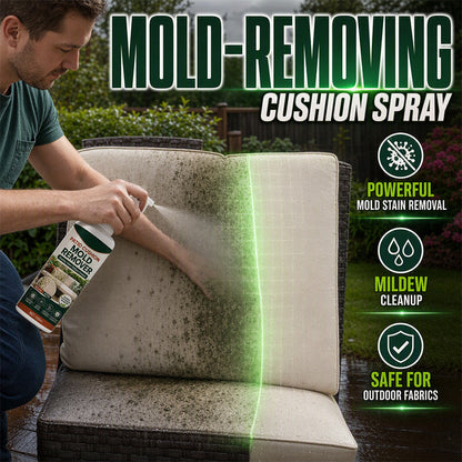 Spray anti-moisissure pour coussins de terrasse