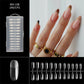 Capsules d’ongles longues en amande sans démarcation