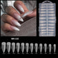 Capsules d’ongles longues en amande sans démarcation
