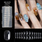 Capsules d’ongles longues en amande sans démarcation
