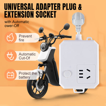 Adaptateur Universel et Multiprise avec Arrêt Automatique