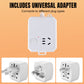 Adaptateur Universel et Multiprise avec Arrêt Automatique