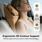✨💺 -50 % ! Oreiller ergonomique 3D pour la nuque – cuir PU perforé respirant & mousse à mémoire de forme. Confort classe affaires, chaque trajet devient un plaisir. 6 couleurs !