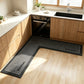 🎉Promotion 2026 : plus de 17 000 exemplaires vendus ! 🔥50 % DE RÉDUCTION ! 🧊💧 Ne glissez plus sur les sols mouillés de votre cuisine : ce tapis en L absorbe rapidement l'eau et l'huile, reste bien en place et amortit vos pas pendant que vous cuisinez. 🏠
