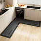 🎉Promotion 2026 : plus de 17 000 exemplaires vendus ! 🔥50 % DE RÉDUCTION ! 🧊💧 Ne glissez plus sur les sols mouillés de votre cuisine : ce tapis en L absorbe rapidement l'eau et l'huile, reste bien en place et amortit vos pas pendant que vous cuisinez. 🏠