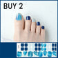 🔥 50% DE RÉDUCTION ! ✨Autocollants pour ongles de pieds en gel semi-durci
