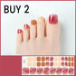 🔥 50% DE RÉDUCTION ! ✨Autocollants pour ongles de pieds en gel semi-durci