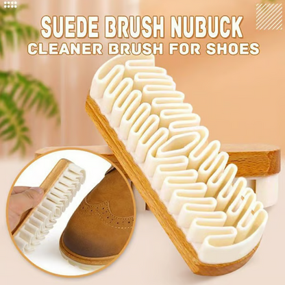 Brosse en caoutchouc pour chaussures en daim