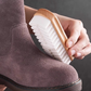 Brosse en caoutchouc pour chaussures en daim