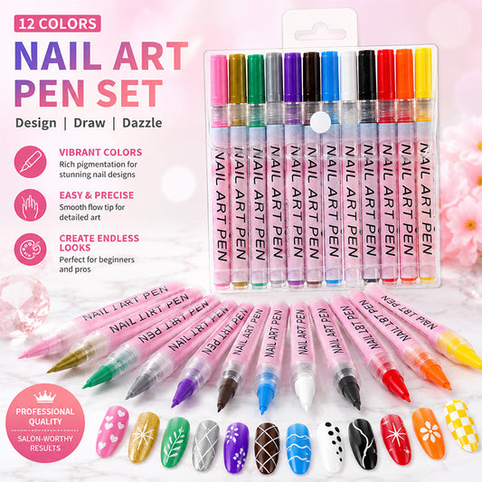 Stylos de nail art en acrylique à faire soi-mêm