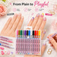 Stylos de nail art en acrylique à faire soi-mêm
