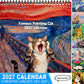 🗓️🐱 Calendrier 2027 Mèmes de Chats Drôles✨