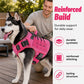⏳Offre spéciale à durée limitée⏰ Gilet-harnais pour chien en tissu Oxford résistant – Sûr, réglable, confortable 🥾✨