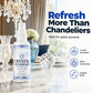 Spray nettoyant pour lustres en cristal