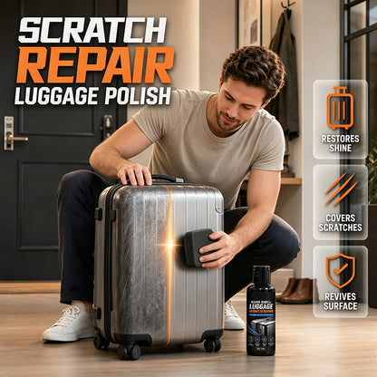 Crème réparatrice de rayures pour valises rigides