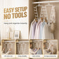👕 V-Shape Double-Sided Hanger | Space Saver