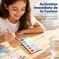 Livre de peinture à l'aquarelle de poche pour enfants