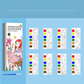 Livre de peinture à l'aquarelle de poche pour enfants