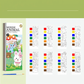 Livre de peinture à l'aquarelle de poche pour enfants