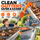 Outil de nettoyage de gouttières « No-Climb »