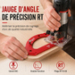 🔧 50% DE RÉDUCTION! 🪚 Gabarit de défonceuse à angle R – Pour coins arrondis & finitions bois ✨