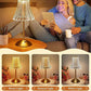 🔥 50 % DE RÉDUCTION 💡 Lampe de table rétro rechargeable – Réglage de l'intensité par simple effleurement, 3 nuances de lumière et conception sans fil