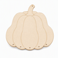 🎃 Kit de bricolage « citrouille d'Halloween » en bois | Carillon éolien à faire soi-même