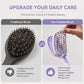 ✨‑50% OFF✨ Brosse à cheveux portable autonettoyante 🧳 Design ventilé, se plie pour le transport 💖