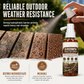 OFFRE -55 % · Spray de retouche pour bois extérieur – 50 ml, couleur marron, finition résistante à l’eau