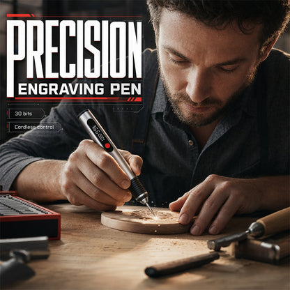 Kit de stylo de gravure de précision sans fil et rechargeabl