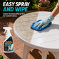 Spray de restauration pour meubles en plastiqu