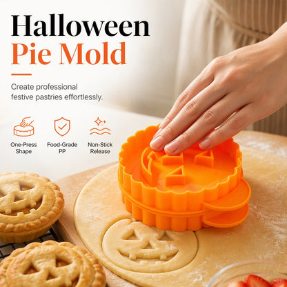 🎃Offre spéciale Halloween ! 🔥Ce moule à pâtisserie est un incontournable ! 🍰Moule à tartelettes individuelles pour Halloween