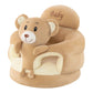 🐻 PROMO FLASH : 50% DE RÉDUCTION ! 🛋️ Canapé Bébé Cartoon Anti-Roulis – Dossier Stable & Peluche Ultra-Douce – Base Antidérapante – Siège de Sol Sécurisé pour Premiers Jeux et Repos 🛡️