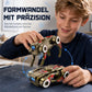 Chien robot transformable 2-en-1 à remontoir et fidget spinner
