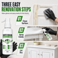 Spray de réparation blanc pour le bois : portes, tables et armoires