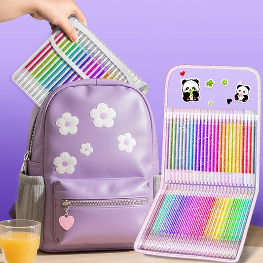 ✨Coffret de stylos gel pailletés pour adultes