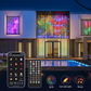 💡50% RABATT JETZT ! Lampe de jardin LED étanche – Commande par application, synchronisation musicale et éclairage individuel – Parfait pour les fêtes, les jardins et l'espace ✨