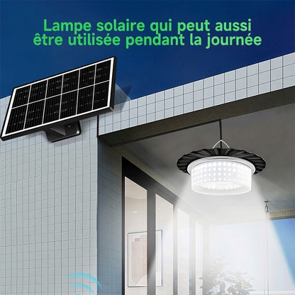 Ensemble de lampes solaires suspendues réglables et étanches