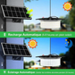 Ensemble de lampes solaires suspendues réglables et étanches