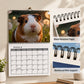 ⏳50 % de réduction pour une durée limitée⏰Adorable calendrier mural avec des cochons d'Inde