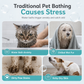 Mousse nettoyante sans rinçage pour chats et chien
