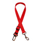 Ceinture de sécurité réglable et résistante pour animaux de compagnie en voitur