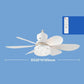 Ventilateur de plafond LED 2-en-1 avec fonction de refroidissement